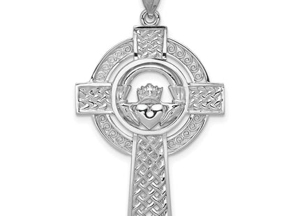 14k White Gold Pendants Style D1522 - Classique Jewelry Inc.