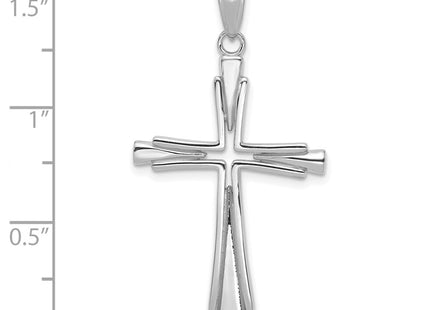 14k White Gold Pendants Style D1541W - Classique Jewelry Inc.