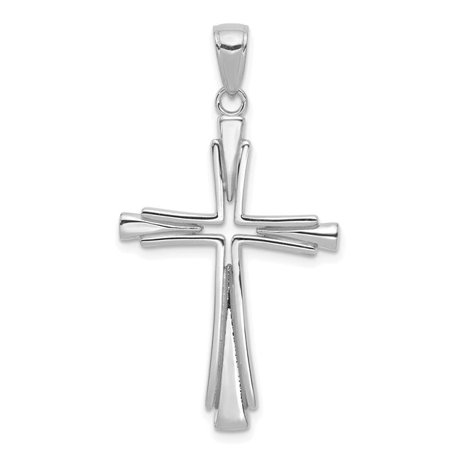 14k White Gold Pendants Style D1541W - Classique Jewelry Inc.