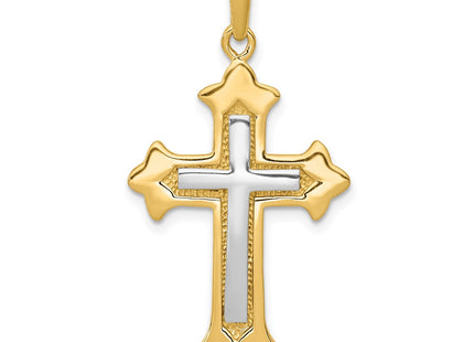 14k Two-tone Pendants Style D1559 - Classique Jewelry Inc.
