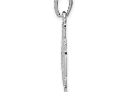 14k White Gold Jerusalem Cross Pendant (Style D1658)