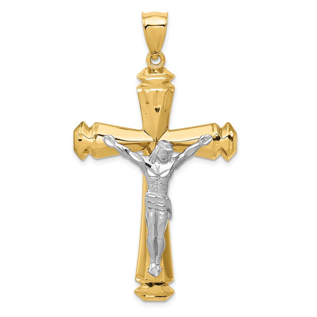 14k Two-tone Pendants Style D1678 - Classique Jewelry Inc.