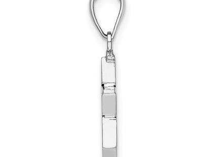 14k White Gold Pendants Style D1691W - Classique Jewelry Inc.