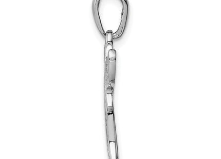 14k White Gold Pendants Style D1705 - Classique Jewelry Inc.