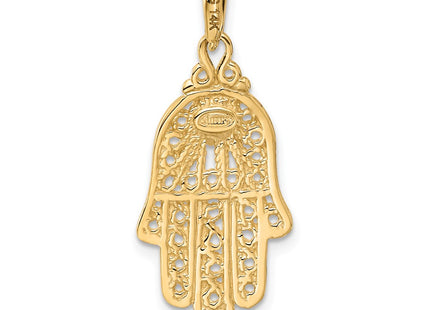 14k Yellow Gold Pendants Style D1707 - Classique Jewelry Inc.