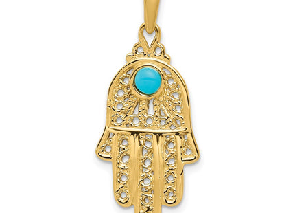 14k Yellow Gold Pendants Style D1707 - Classique Jewelry Inc.