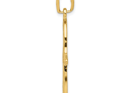 14k Yellow Gold Pendants Style D1708 - Classique Jewelry Inc.