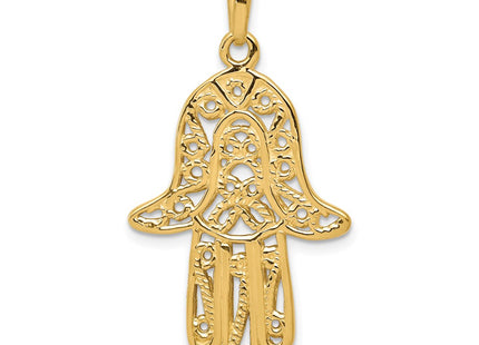 14k Yellow Gold Pendants Style D1708 - Classique Jewelry Inc.