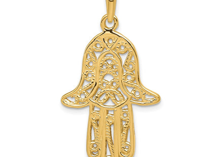 14k Yellow Gold Pendants Style D1708 - Classique Jewelry Inc.