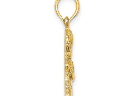 14k Yellow Gold Jewelry Style D1722 - Classique Jewelry Inc.