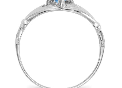 14k White Gold Rings Style D1782 - Classique Jewelry Inc.