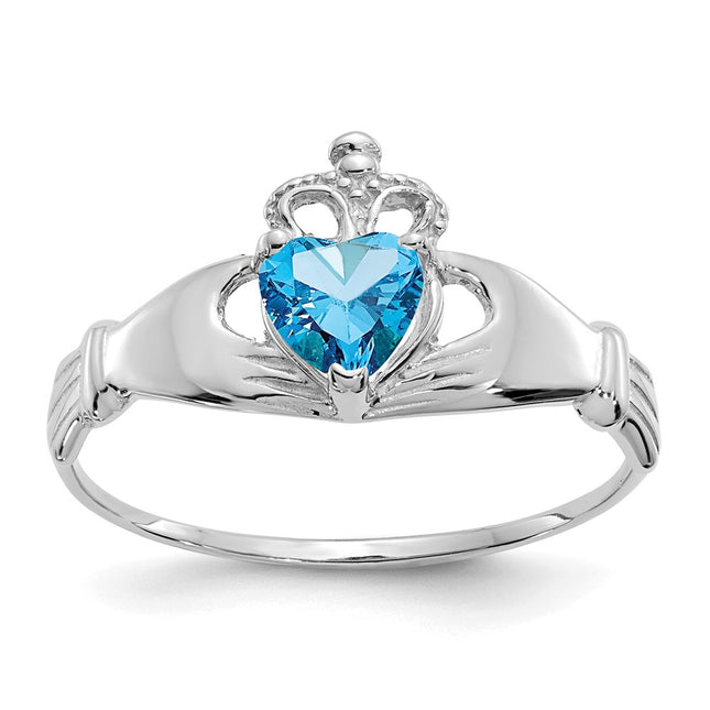 14k White Gold Rings Style D1791 - Classique Jewelry Inc.