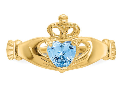 14k Yellow Gold Rings Style D1794 - Classique Jewelry Inc.
