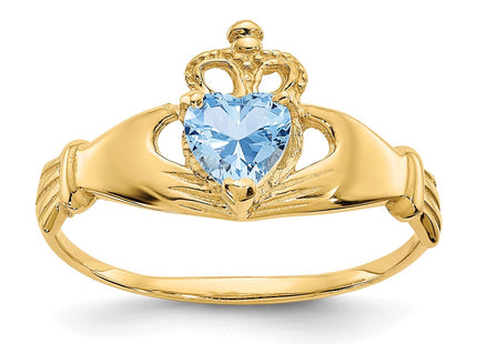 14k Yellow Gold Rings Style D1794 - Classique Jewelry Inc.