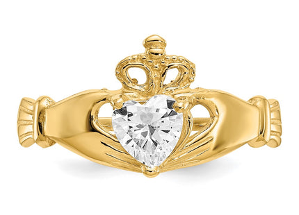 14k Yellow Gold Rings Style D1795 - Classique Jewelry Inc.