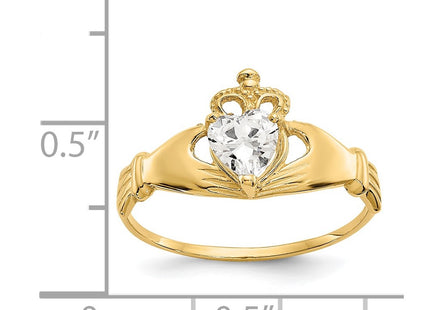 14k Yellow Gold Rings Style D1795 - Classique Jewelry Inc.