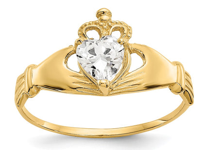 14k Yellow Gold Rings Style D1795 - Classique Jewelry Inc.