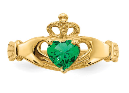 14k Yellow Gold Rings Style D1796 - Classique Jewelry Inc.