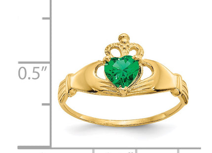 14k Yellow Gold Rings Style D1796 - Classique Jewelry Inc.