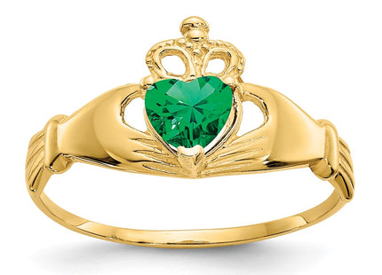 14k Yellow Gold Rings Style D1796 - Classique Jewelry Inc.
