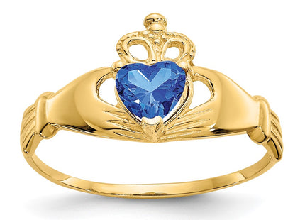 14k Yellow Gold Rings Style D1800 - Classique Jewelry Inc.
