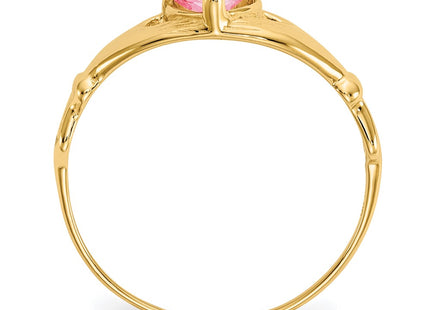 14k Yellow Gold Rings Style D1801 - Classique Jewelry Inc.