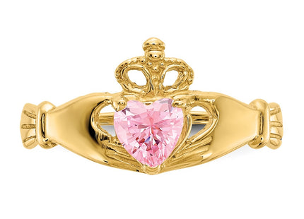 14k Yellow Gold Rings Style D1801 - Classique Jewelry Inc.