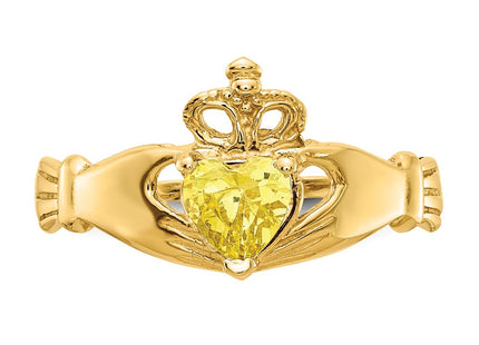 14k Yellow Gold Rings Style D1802 - Classique Jewelry Inc.