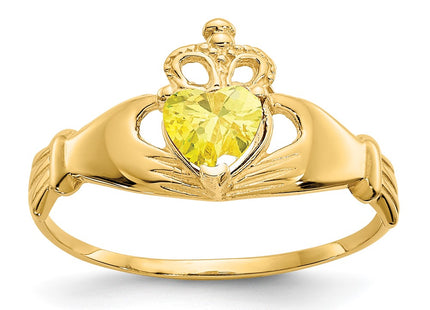 14k Yellow Gold Rings Style D1802 - Classique Jewelry Inc.