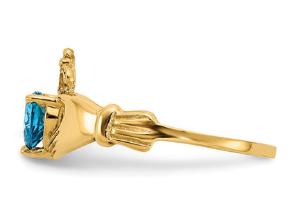 14k Yellow Gold Rings Style D1803 - Classique Jewelry Inc.