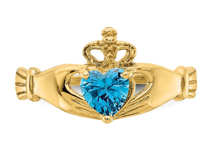 14k Yellow Gold Rings Style D1803 - Classique Jewelry Inc.
