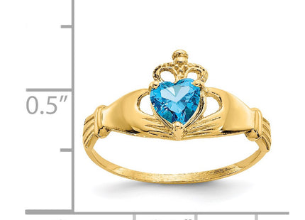 14k Yellow Gold Rings Style D1803 - Classique Jewelry Inc.