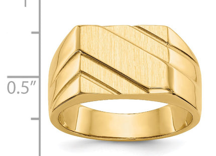 14k Yellow Gold Rings Style D1836 - Classique Jewelry Inc.