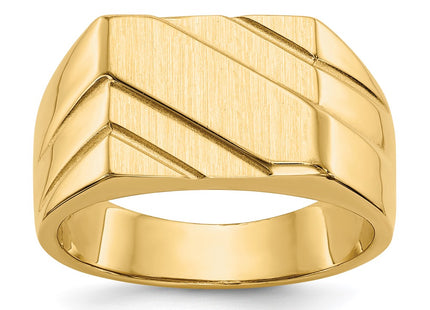 14k Yellow Gold Rings Style D1836 - Classique Jewelry Inc.