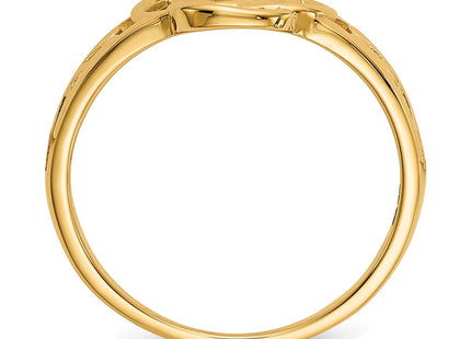 14k Yellow Gold Rings Style D1870 - Classique Jewelry Inc.