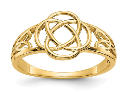 14k Yellow Gold Rings Style D1870 - Classique Jewelry Inc.