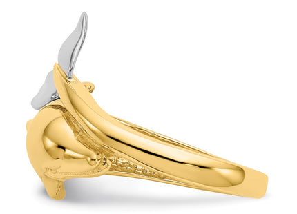 14k Two-tone Rings Style D1924 - Classique Jewelry Inc.