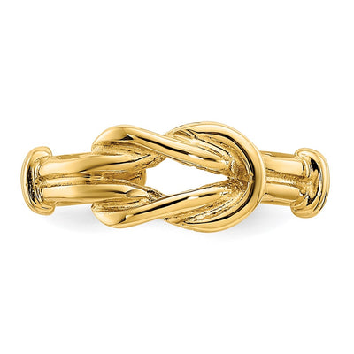 14K Love Knot Toe Ring