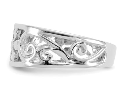 14k White Gold Rings Style D1969 - Classique Jewelry Inc.