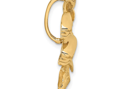 14k Yellow Gold Jewelry Style D2843 - Classique Jewelry Inc.