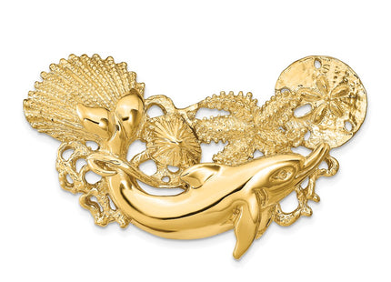 14k Yellow Gold Jewelry Style D2875 - Classique Jewelry Inc.