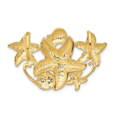 14K Starfish Cluster Slide