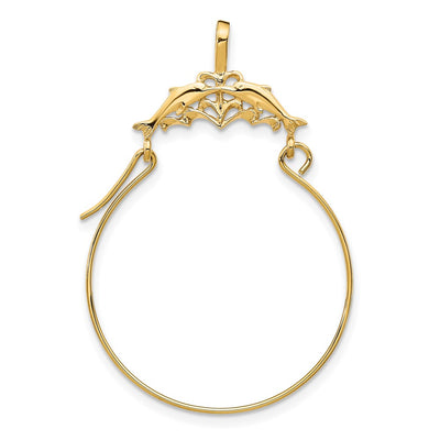 14K gold pendant