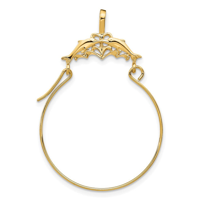 14k Yellow Gold Pendants Style D2901 - Classique Jewelry Inc.