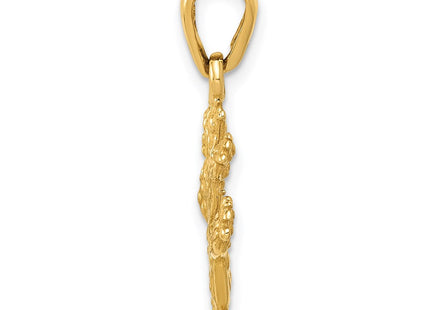 14k Yellow Gold Pendants Style D2925 - Classique Jewelry Inc.