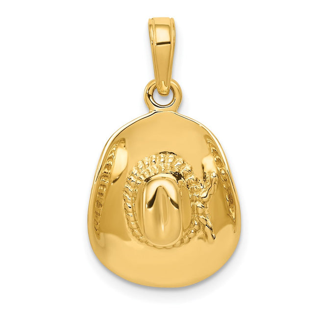 14k Yellow Gold Pendants Style D2927 - Classique Jewelry Inc.