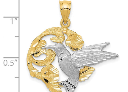 14k Two-tone Jewelry Style D293A - Classique Jewelry Inc.