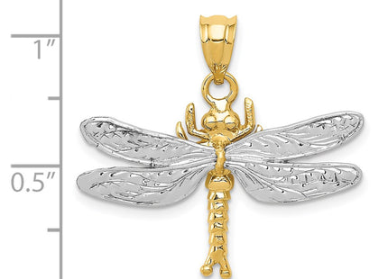 14k Two-tone Pendants Style D294 - Classique Jewelry Inc.