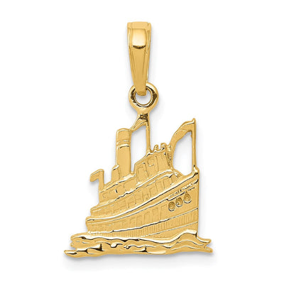 14K gold pendant
