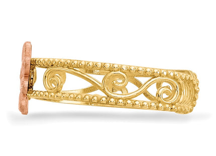 14k Two-tone Rings Style D3091 - Classique Jewelry Inc.